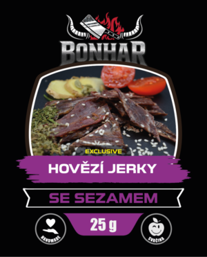 hovĚzÍ jerky se sezamem